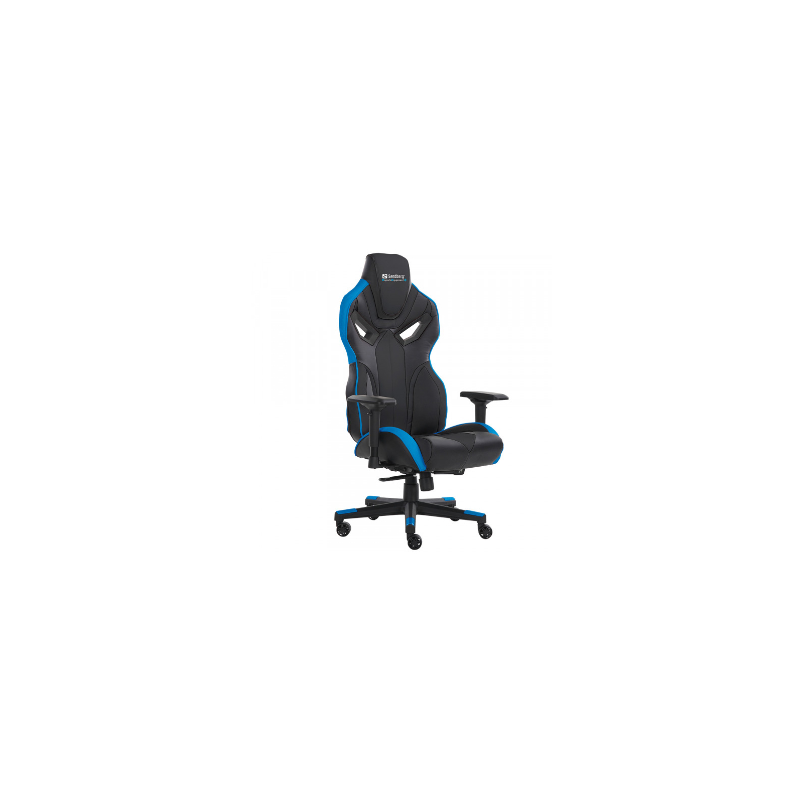 Крісло ігрове Sandberg VoodooBlack/Blue (640-82)