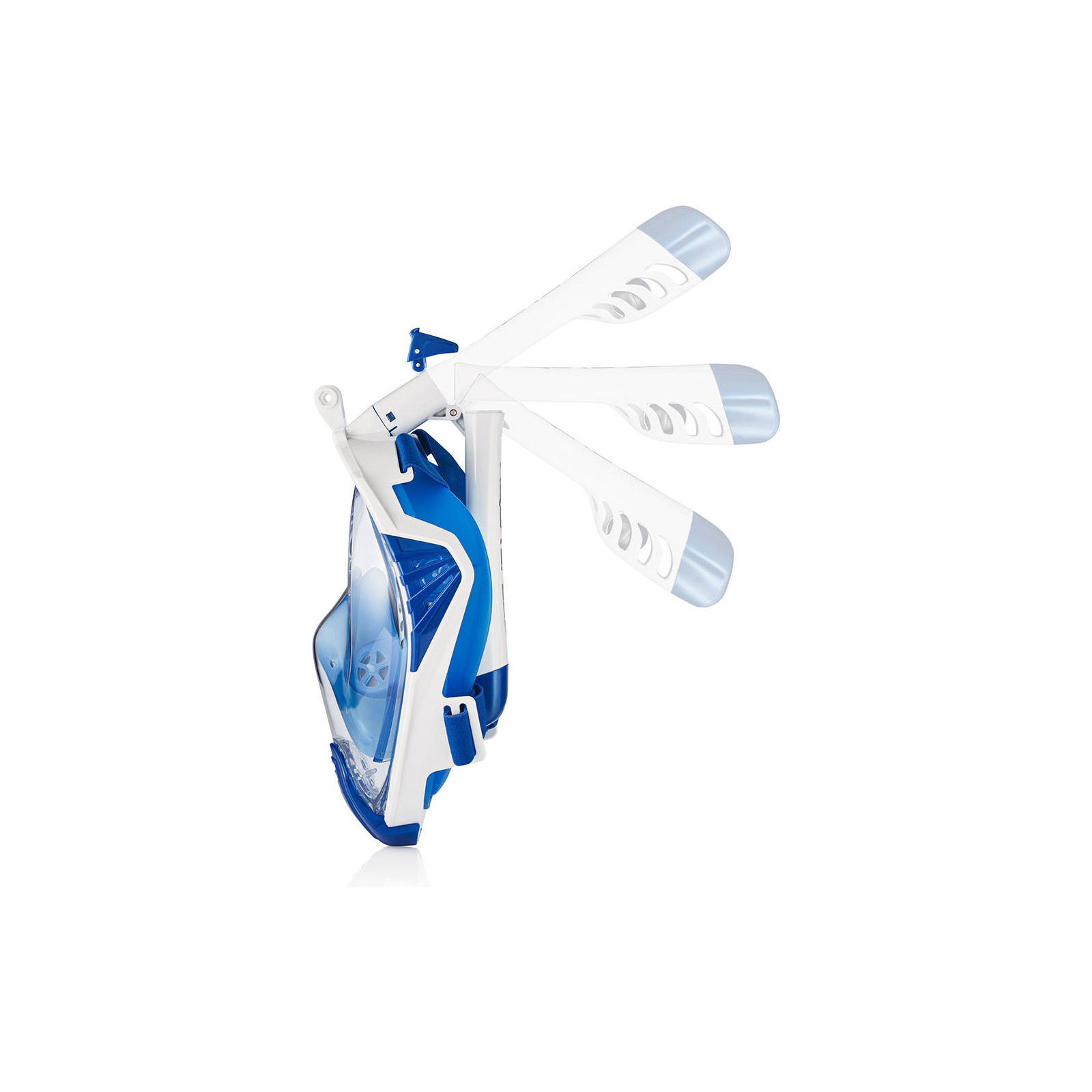 Маска для плавания Aqua Speed Drift 7086 білий, синій 249-51 S/M (5908217670861) изображение 2