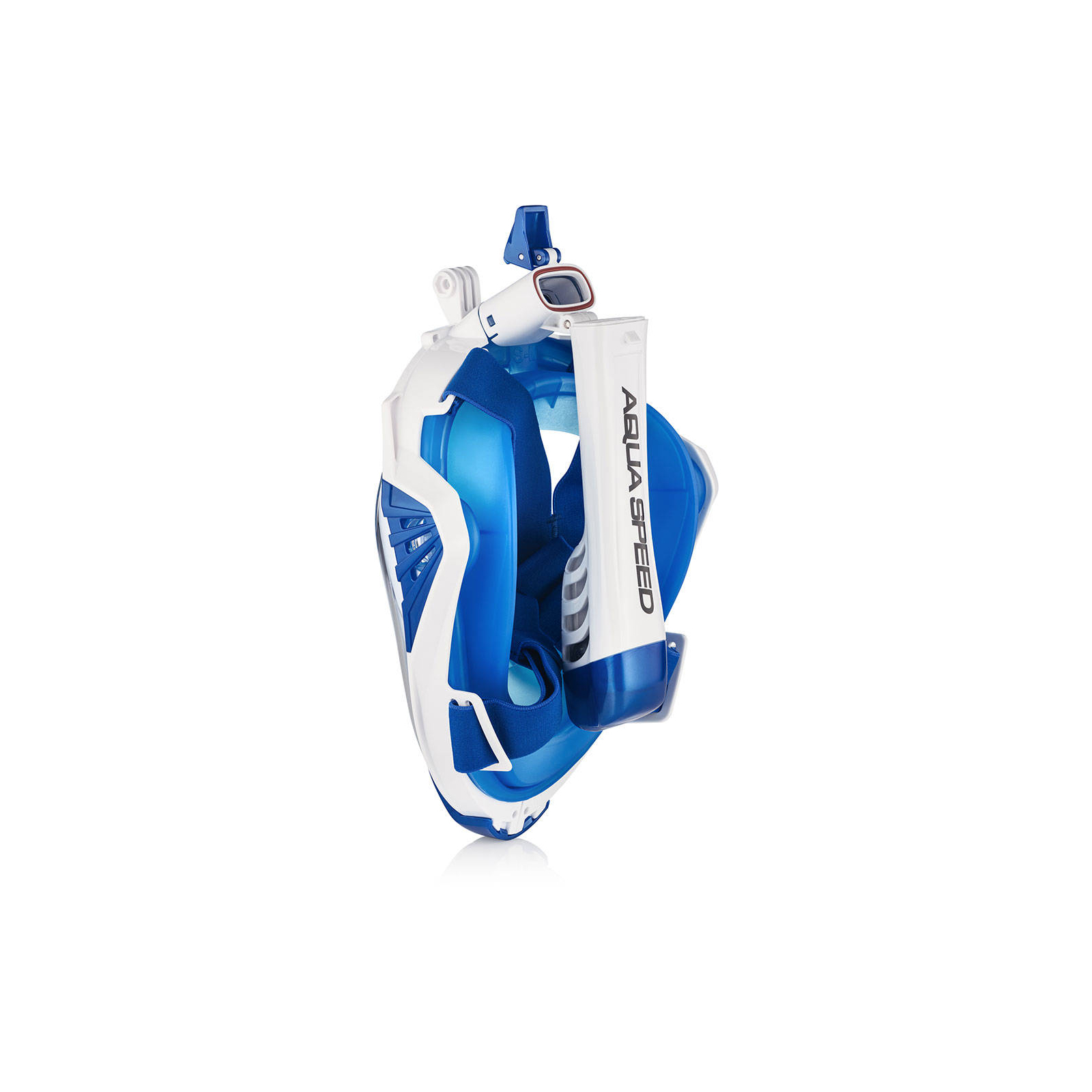 Маска для плавания Aqua Speed Drift 7086 білий, синій 249-51 S/M (5908217670861) изображение 4