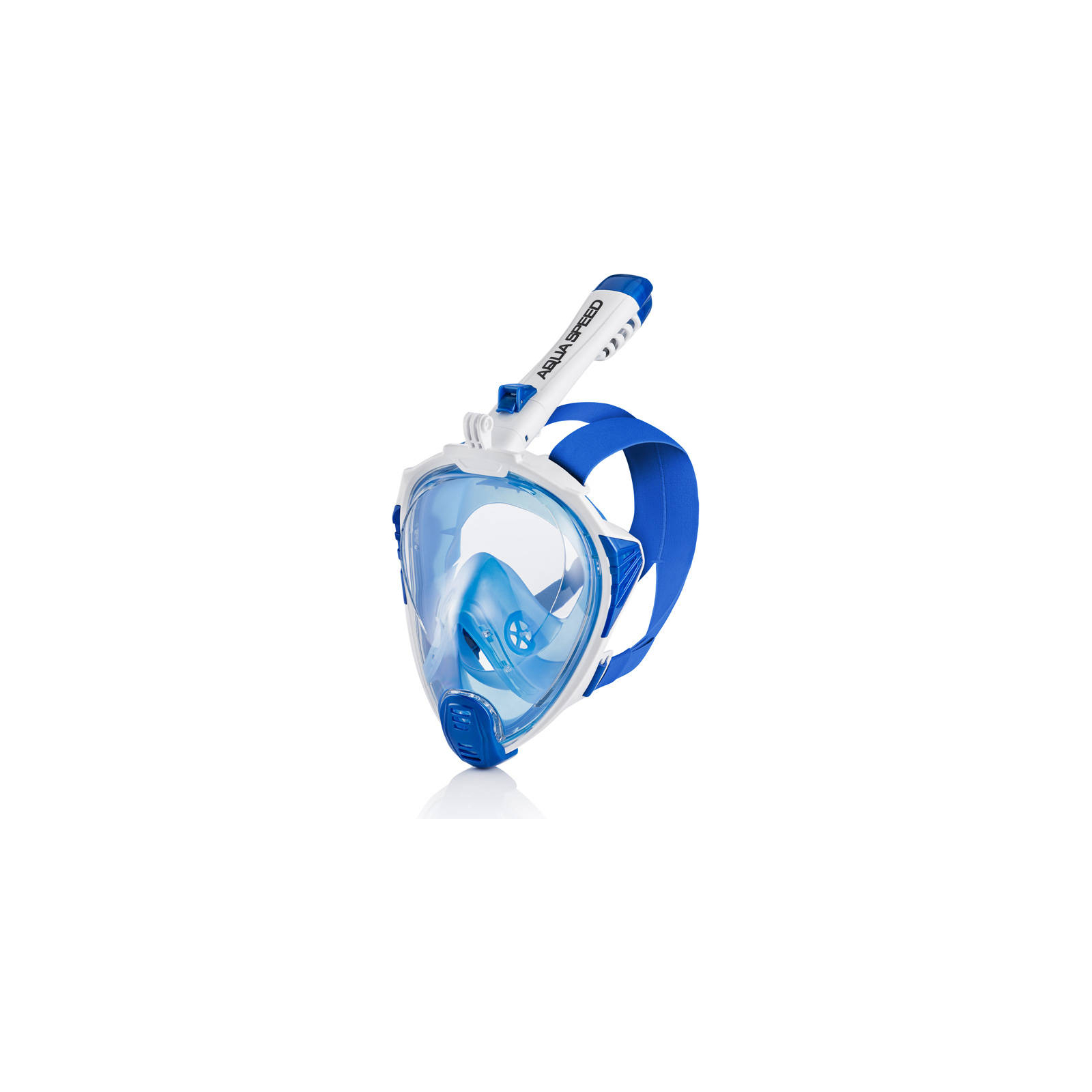 Маска для плавания Aqua Speed Drift 7086 білий, синій 249-51 S/M (5908217670861)
