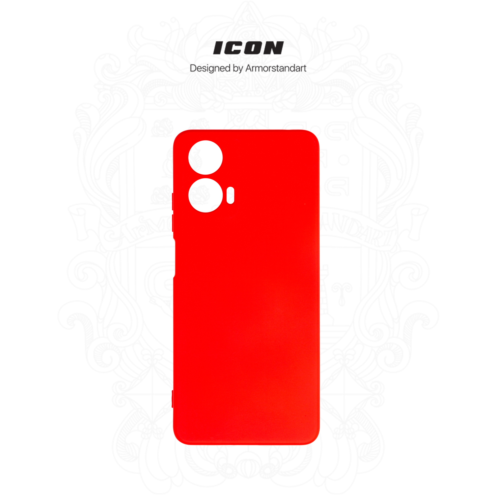Чохол до мобільного телефона Armorstandart ICON Case Motorola G24 Camera cover Red (ARM74302) зображення 3