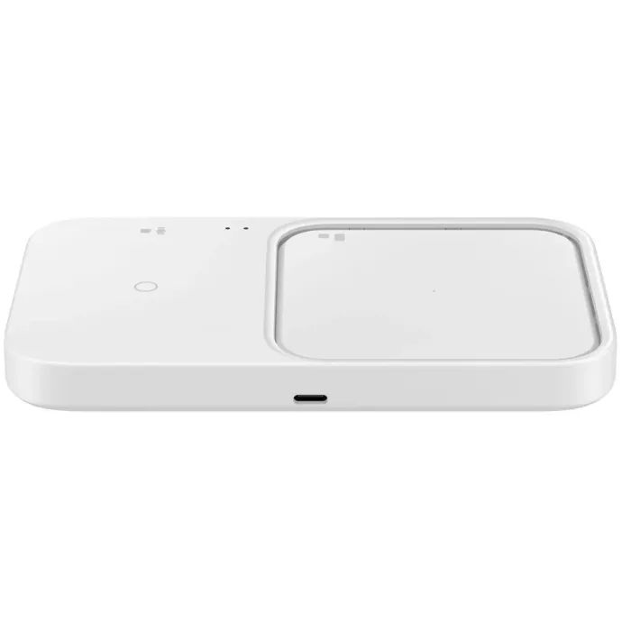 Зарядний пристрій Samsung Duo 15W Grey (EP-P5400BBEGEU) зображення 2