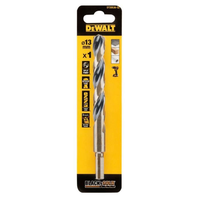 Сверло DeWALT по металлу Black & Gold,HSS-G, 5 х 86 х 52 мм (DT20520)
