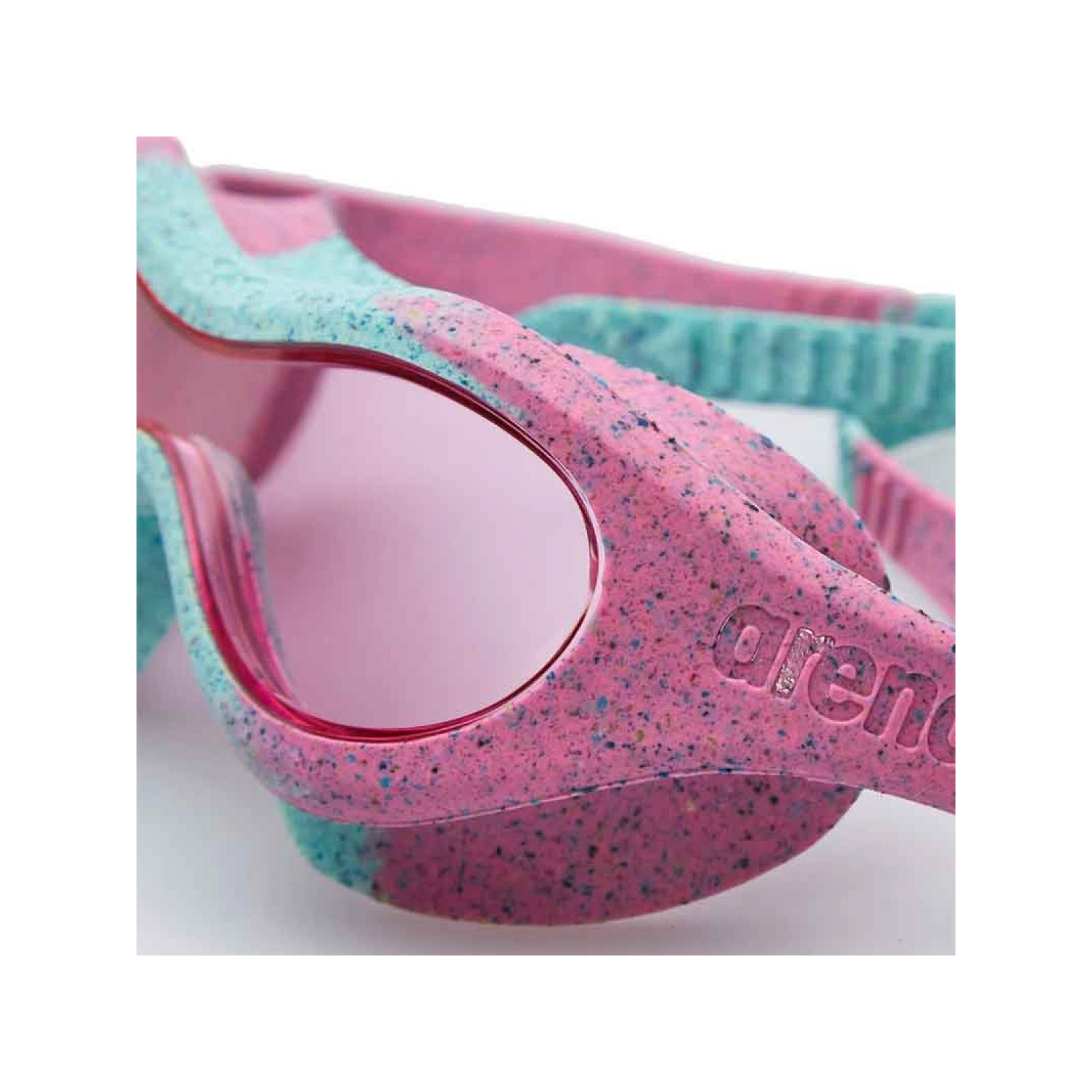 Очки для плавания Arena Spider Kids Mask рожевий, бірюзовий 004287-902 (3468336926345) изображение 3