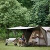 Палатка Naturehike з навісом Village CNK2300ZP022 коричневий малий (6976023920172) изображение 9