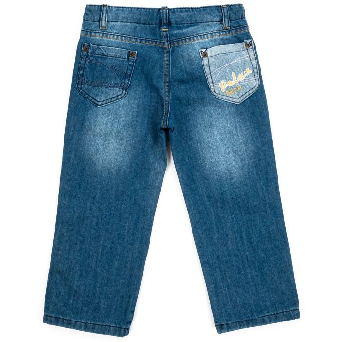 Джинсы детские Aziz с трикотажной подкладкой (12626-98-blue) изображение 2