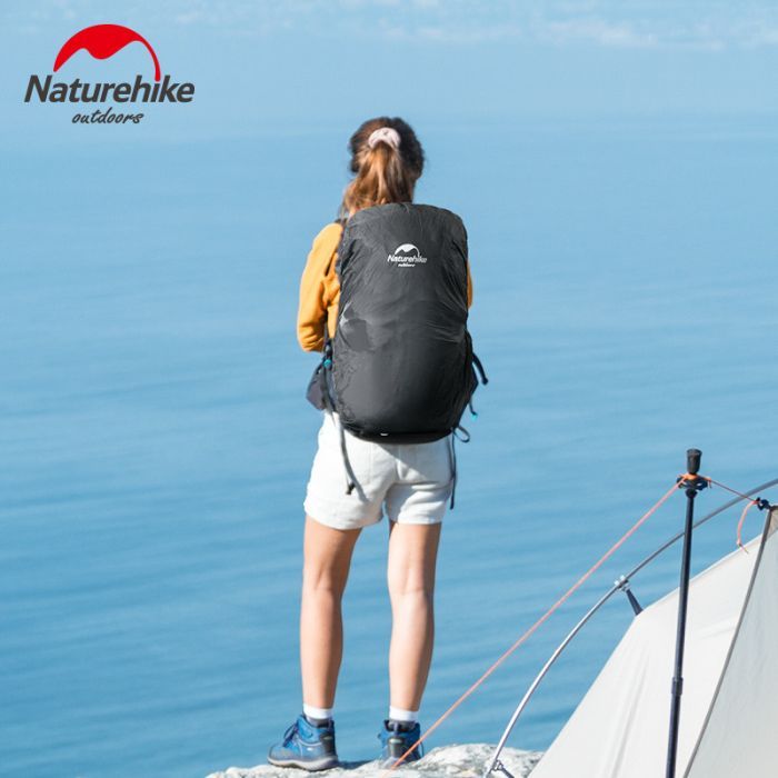 Чехол для рюкзака Naturehike NH19PJ041 55-75 л чорний (6927595739396) изображение 4
