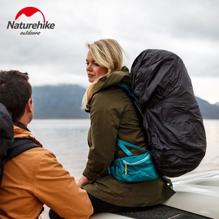 Чехол для рюкзака Naturehike NH19PJ041 55-75 л чорний (6927595739396) изображение 5