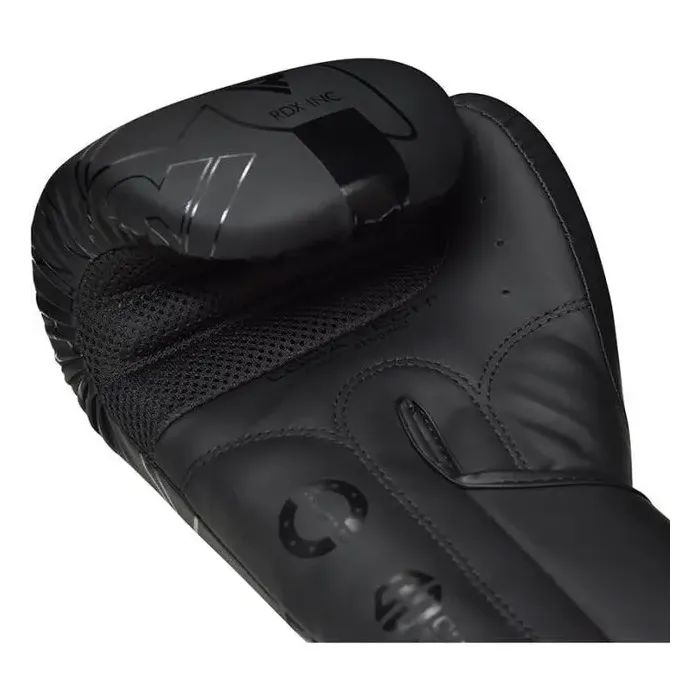 Боксерские перчатки RDX F6 Kara Matte Black 14 унцій (BGR-F6MB-14OZ) изображение 8