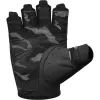 Перчатки для фитнеса RDX T2 Half Black M (WGA-T2HB-M) изображение 3