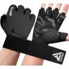 Перчатки для фитнеса RDX T2 Half Black M (WGA-T2HB-M) изображение 8