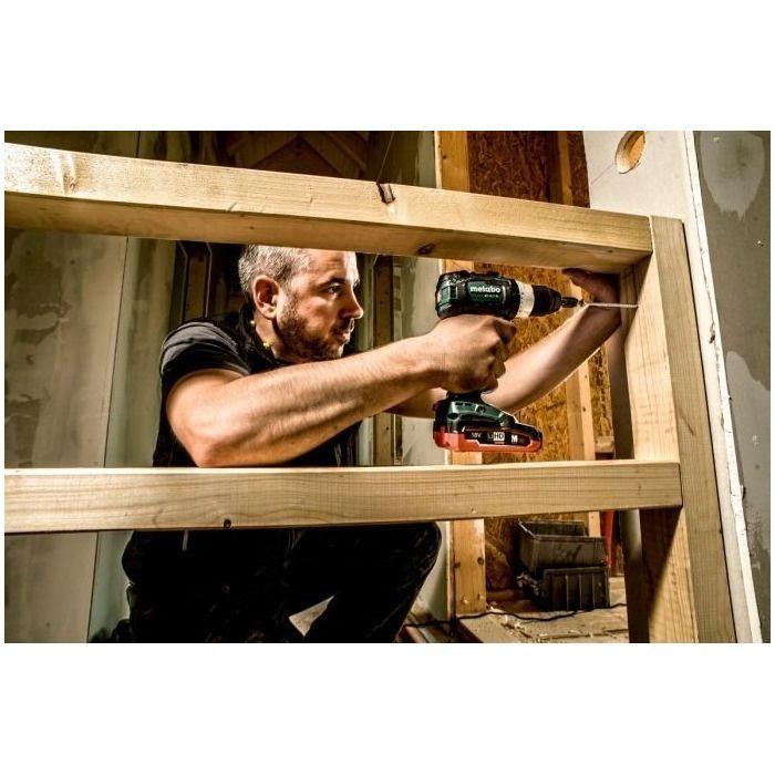Шуруповерт Metabo BS 18 LT BL 18В, 34-75Нм, 0-600·0-2100об/мин, 1.6кг (без АКБ и ЗУ) (602325890) изображение 4