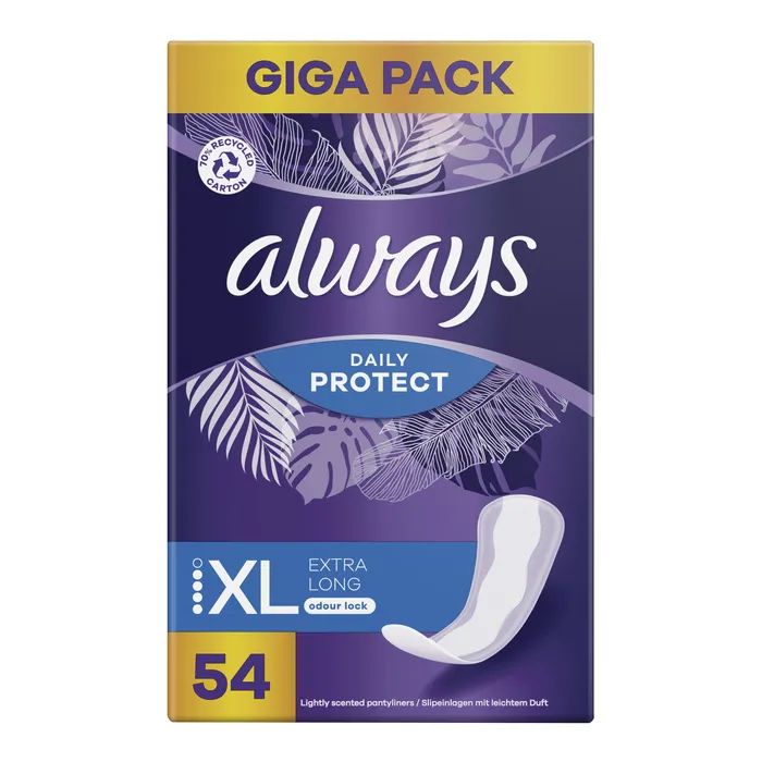 Ежедневные прокладки Always Daily Protect XL Нейтрализация запаха 54 шт. (8700216462044) изображение 2