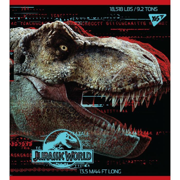 Зошит Yes А5 Jurassic World Science Gone Wrong 18 аркушів клітинка (765317) зображення 3