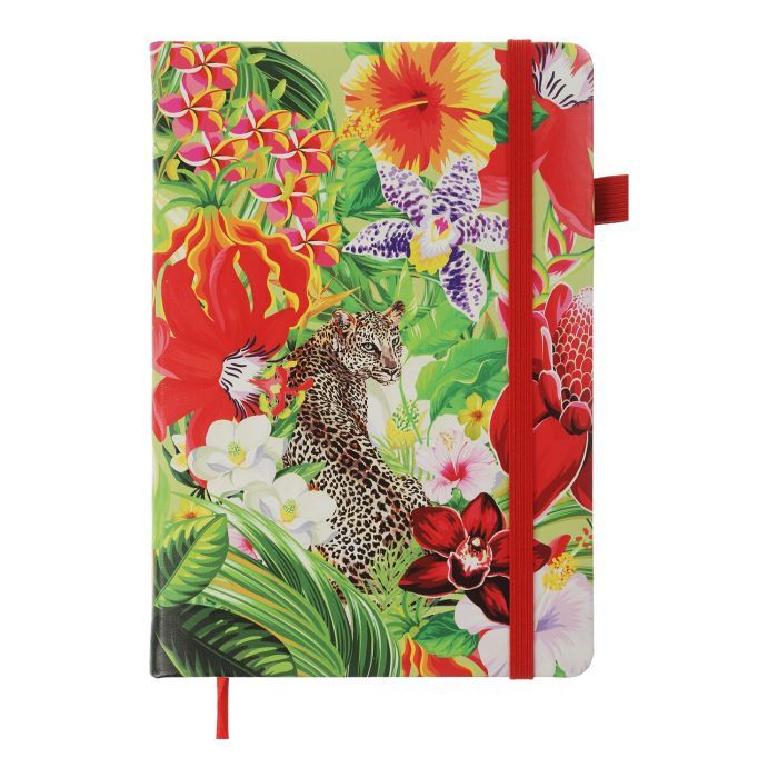Книга записная Buromax EXOTIC А5 96 листов клеточка, бирюзовый (BM.295124-06)