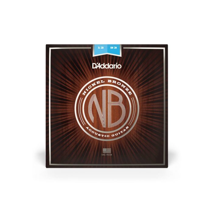 Струны для гитары D'Addario Nickel Bronze Light (12-53) (NB1253)