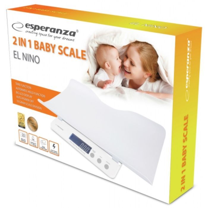 Ваги для новонароджених Esperanza EBS017 2W1 EL NINO (EBS017) зображення 4