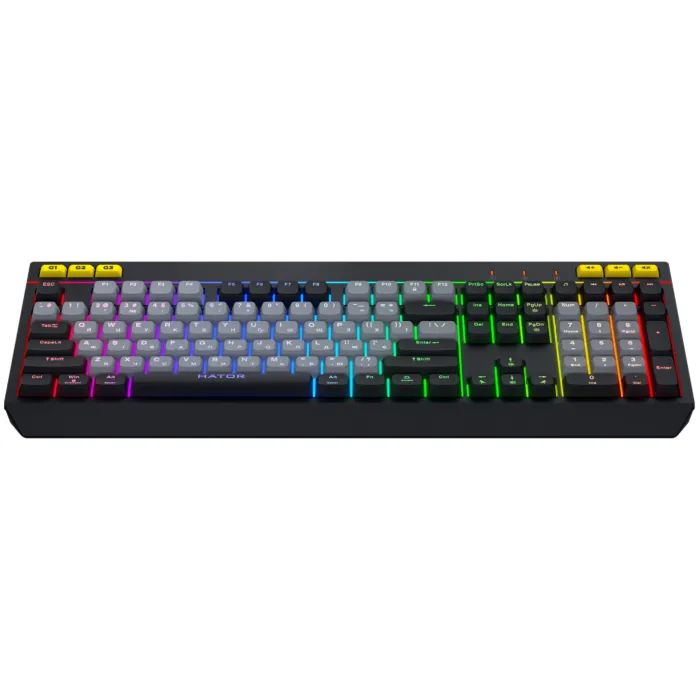 Клавиатура Hator Icefall USB Black/Grey (HTK401UA) изображение 2