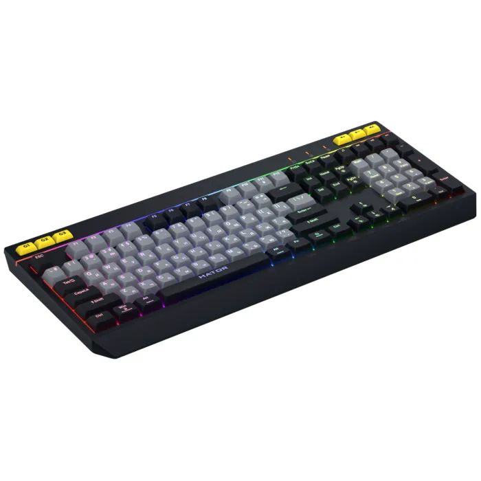 Клавиатура Hator Icefall USB Black/Grey (HTK401UA) изображение 3