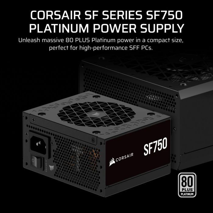 Блок питания Corsair 750W SF750 (CP-9020284-EU) изображение 7