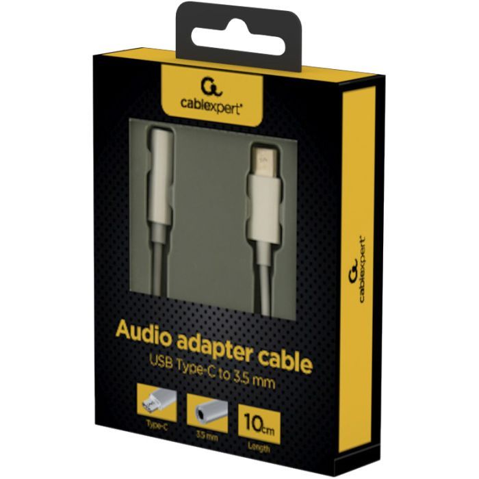 Перехідник USB-C to stereo audio 3.5 mm (CDLA) Cablexpert (A-CM-3.5F-01) зображення 4