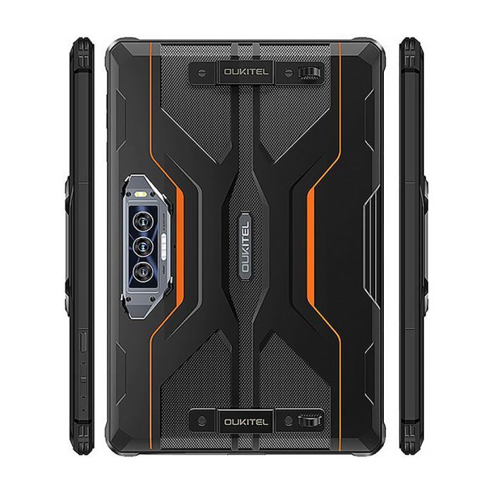 Планшет OUKITEL RT8 11" 6/256GB Dual Sim Black-Orange with hand (6931940756396) зображення 4