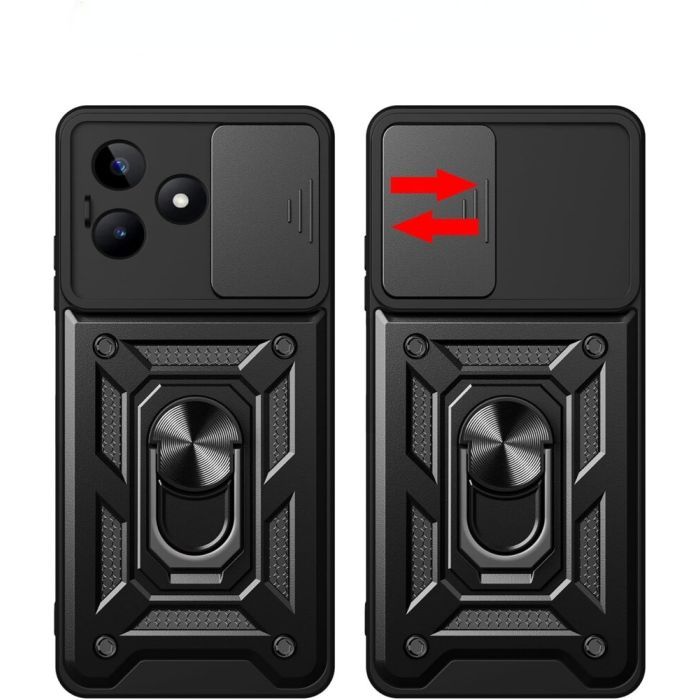 Чохол до мобільного телефона BeCover Military Realme C63 Black (712178) зображення 3
