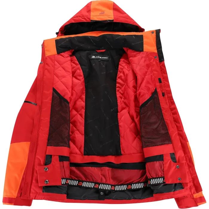 Куртка Alpine Pro Malefa LJCY546 442 червоний/оранжевий XS (007.016.0294) зображення 3
