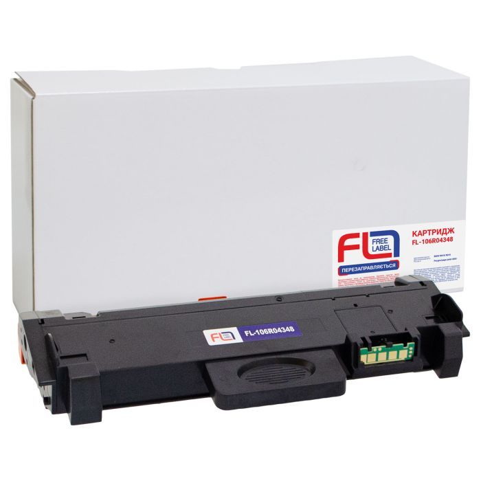 Тонер-картридж FREE Label Xerox 106R04348 (FL-106R04348) зображення 4
