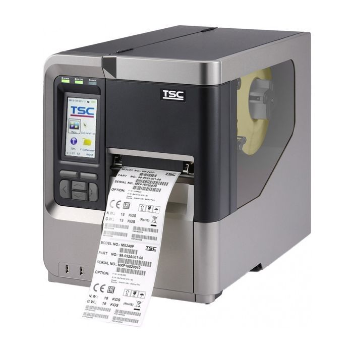 Принтер этикеток TSC MХ341P 300Dpi, USB, RS232, Ethernet, WiFI, Bluetooth (MX341P-A001-0002)