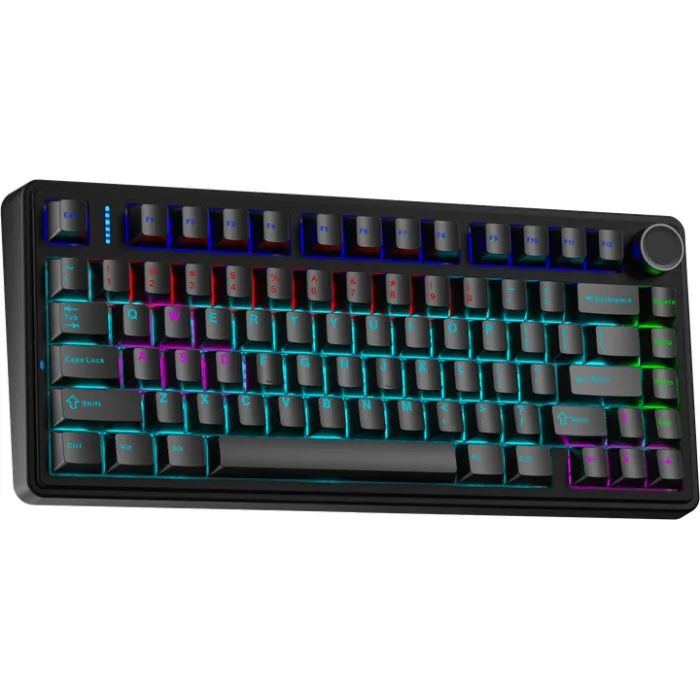 Клавиатура Aula F75 keycap KRGD Blue USB UA Black (6948391202846) изображение 3
