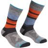 Носки Ortovox All Mountain Mid Socks Warm Mns multicolour - 45-47 - сірий/помаранчевий (025.001.0126)