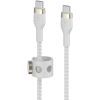 Дата кабель USB-C to USB-C 2.0m 60W White Belkin (CAB011BT2MWH) изображение 2
