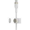 Дата кабель USB-C to USB-C 2.0m 60W White Belkin (CAB011BT2MWH) изображение 5