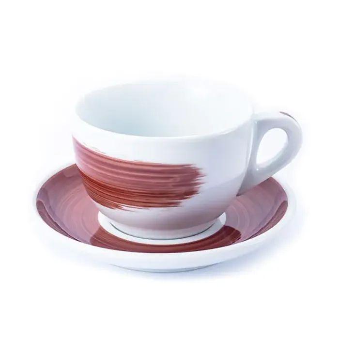 Чашка Ancap cappuccino large 260 мл, серія Verona Millecolori Black (35132)