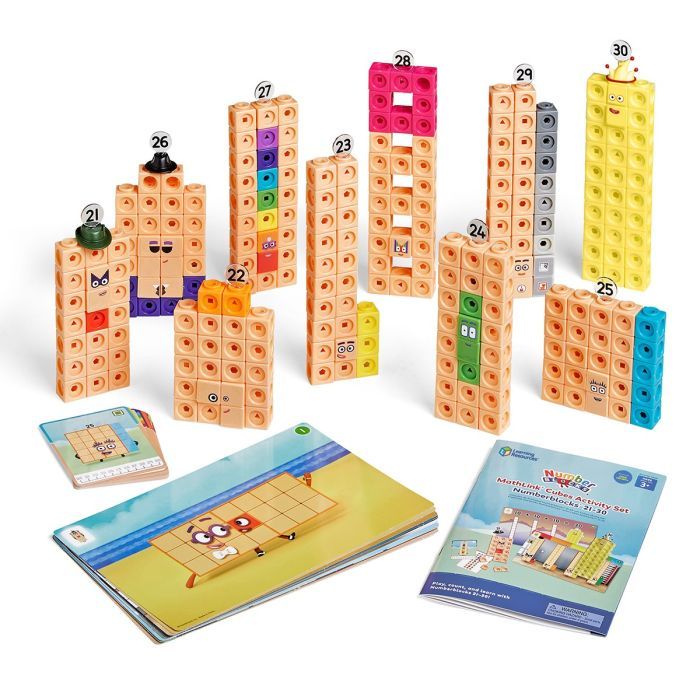 Ігровий набір Learning Resources навчальний серії Numberblocks - Вчимося рахувати 21-30 MathLink (HM96321-UK) зображення 4