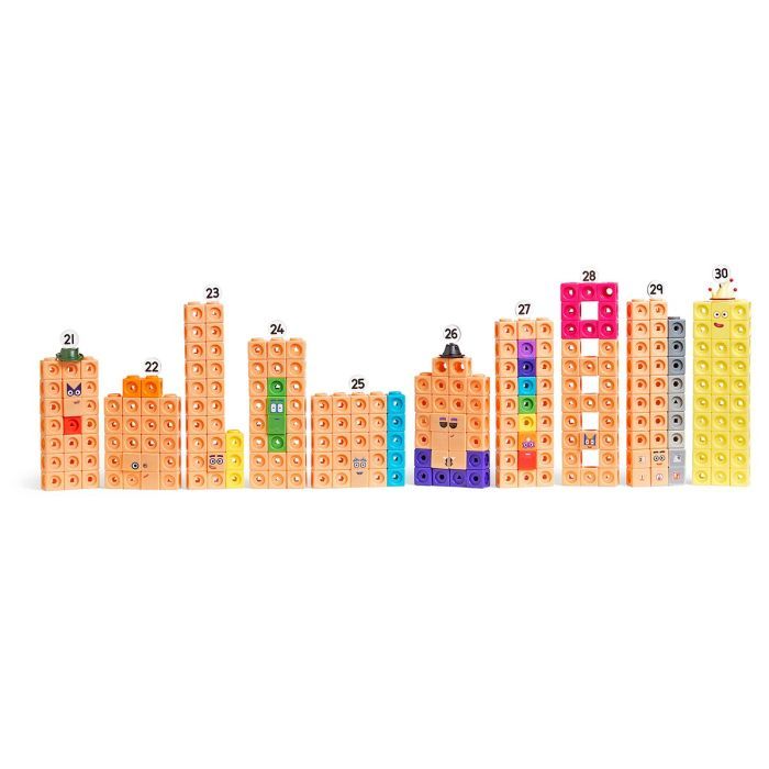 Ігровий набір Learning Resources навчальний серії Numberblocks - Вчимося рахувати 21-30 MathLink (HM96321-UK) зображення 5