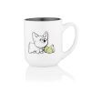 Чашка Ardesto Corgi, 380мл, кераміка, біло-сірий (AR3054) изображение 3