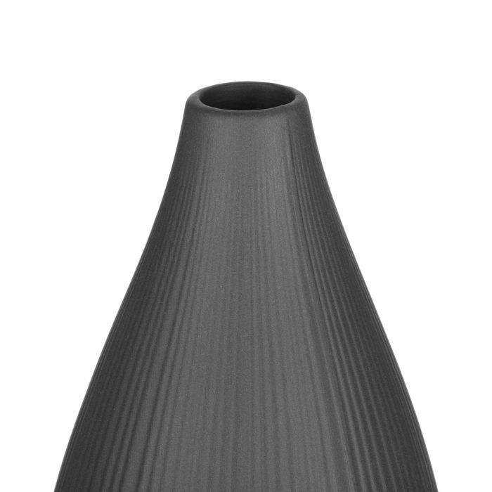 Ваза Ardesto Siena, 7х23см, порцеляна, сірий (AR3806B) зображення 3