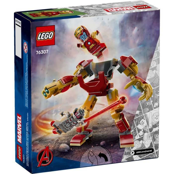 Конструктор LEGO Super Heroes Робот Железного Человека против Альтрона (76307) изображение 6