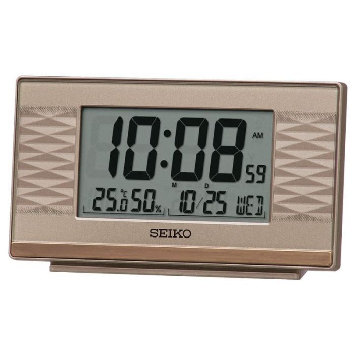 Настольные часы Seiko будильник (QHL094P)