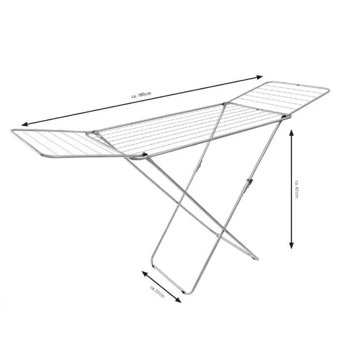 Сушилка для белья Casa Si Kolibri 18m Silver Напольная (CS42191C06) (DAS302393) изображение 2