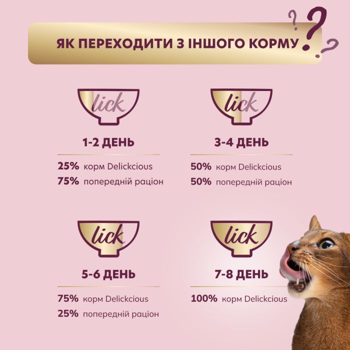 Влажный корм для кошек Delickcious Кусочки с ягнятиной, куриным филе и фасолью спаржевой в желе 85 г (4820269143128) изображение 6