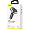 FM модулятор Baseus FM Launcher S-13 2 USB + Type-C (CCMT000101) зображення 5