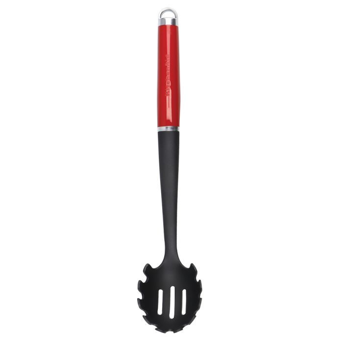 Ложка поварская KitchenAid Coreline для спагеті, 35 см, червона (KAG005OHERE)