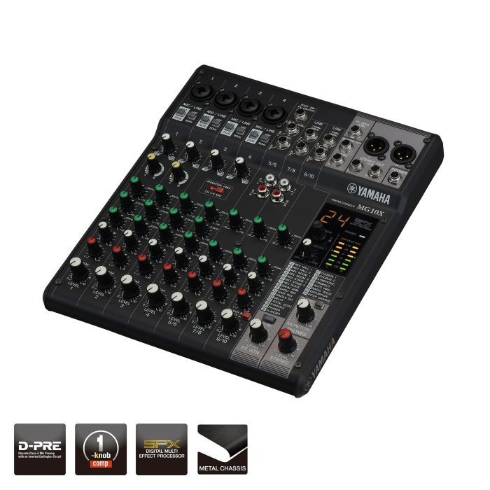 Микшерный пульт Yamaha MG10X изображение 2