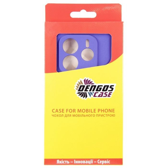 Чехол для мобильного телефона Dengos Carbon Xiaomi Redmi Note 14 (purple) (DG-TPU-CRBN-221) изображение 4