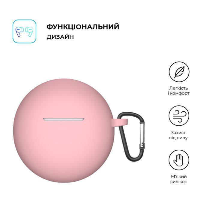 Чехол для наушников Armorstandart Hang Case для OPPO Enco Buds 2 Pink (ARM71111) изображение 2