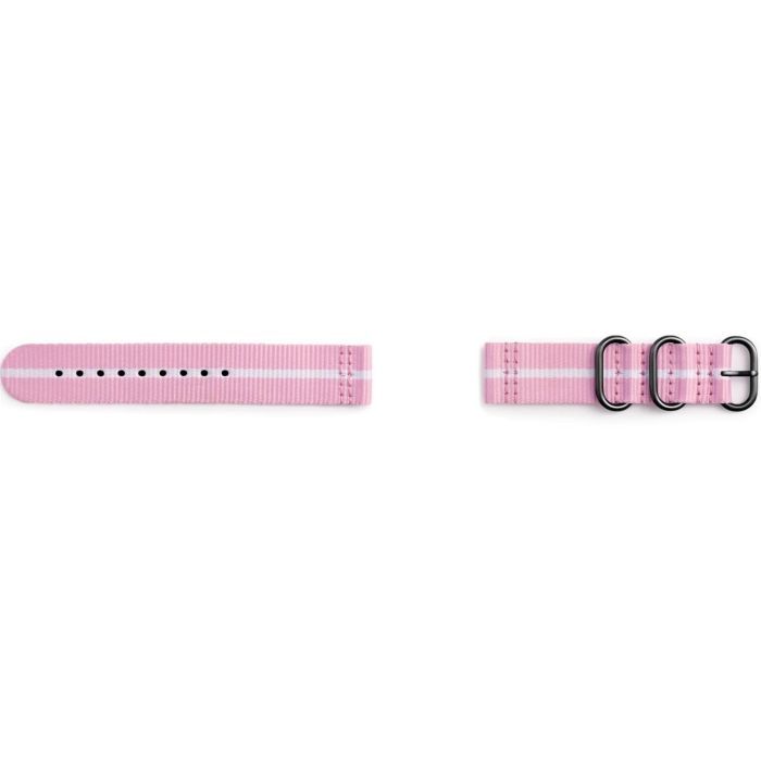 Ремешок для смарт-часов Samsung Gear Premium Nato Pink-White (GP-R600BREECAE) изображение 2