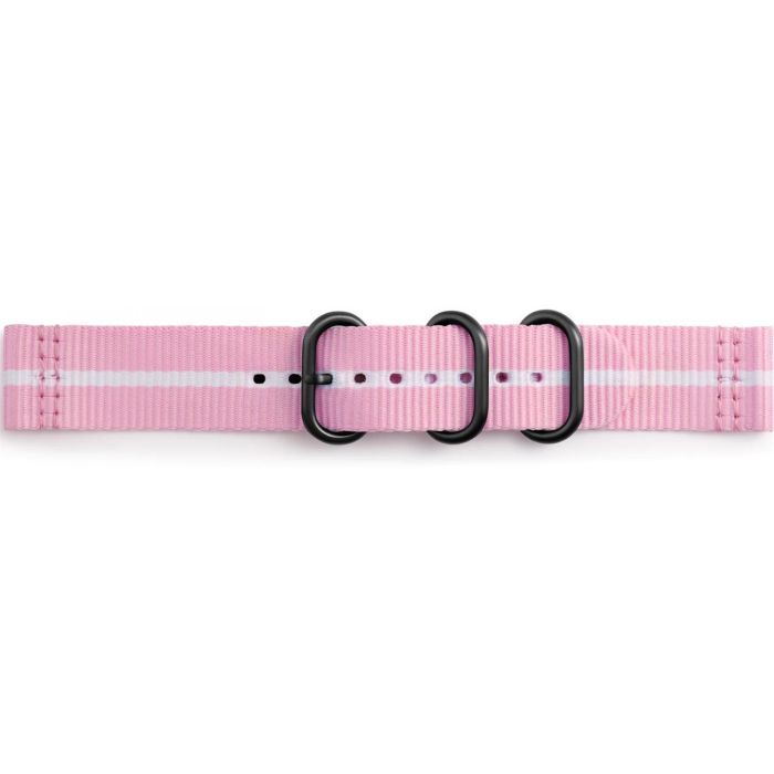 Ремешок для смарт-часов Samsung Gear Premium Nato Pink-White (GP-R600BREECAE) изображение 3